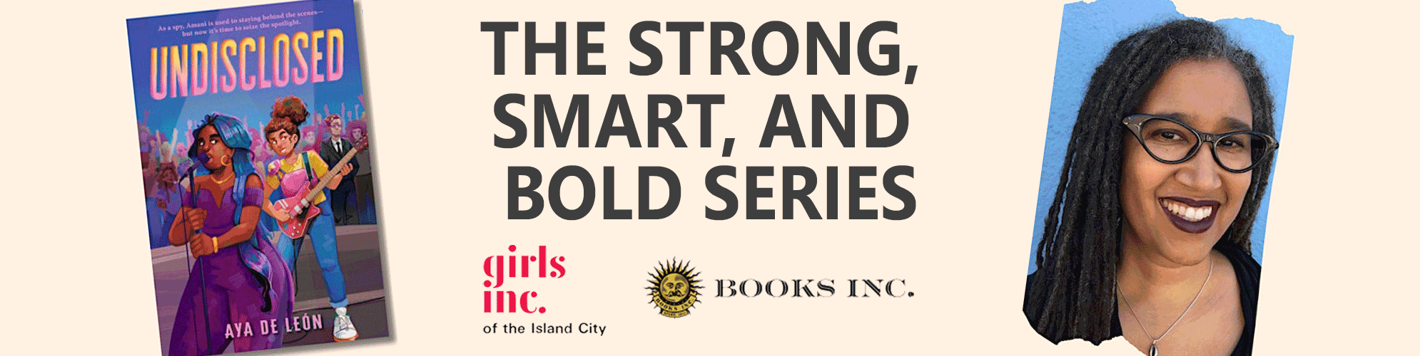 Strong, Smart, and Bold Series in Partnership with Books Inc.