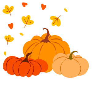 Fall 2026 Campaign pumpkin graphic